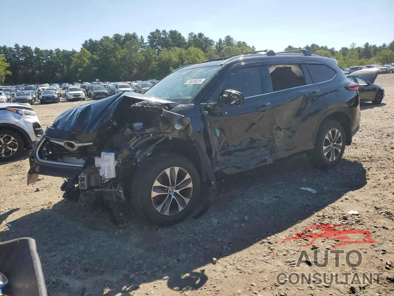 TOYOTA HIGHLANDER 2022 - 5TDGZRBH9NS597732