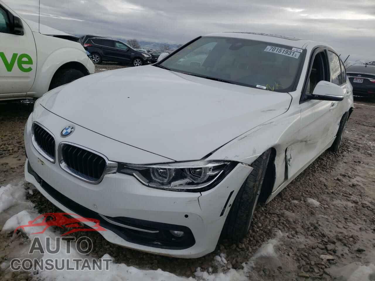 BMW 3 SERIES 2016 - WBA8E3G53GNU01446