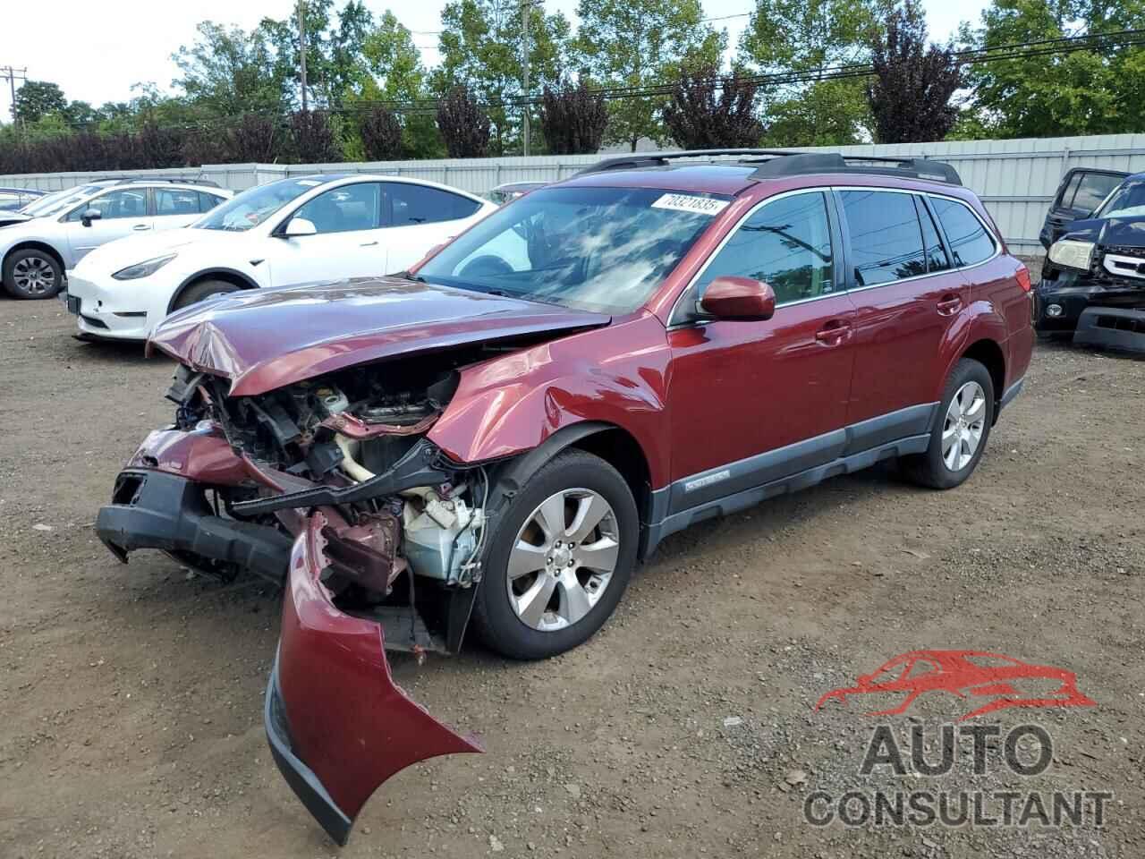 SUBARU OUTBACK 2011 - 4S4BRDLC4B2371919