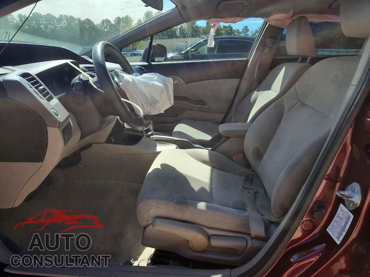 HONDA CIVIC 2012 - 19XFB2F58CE031589