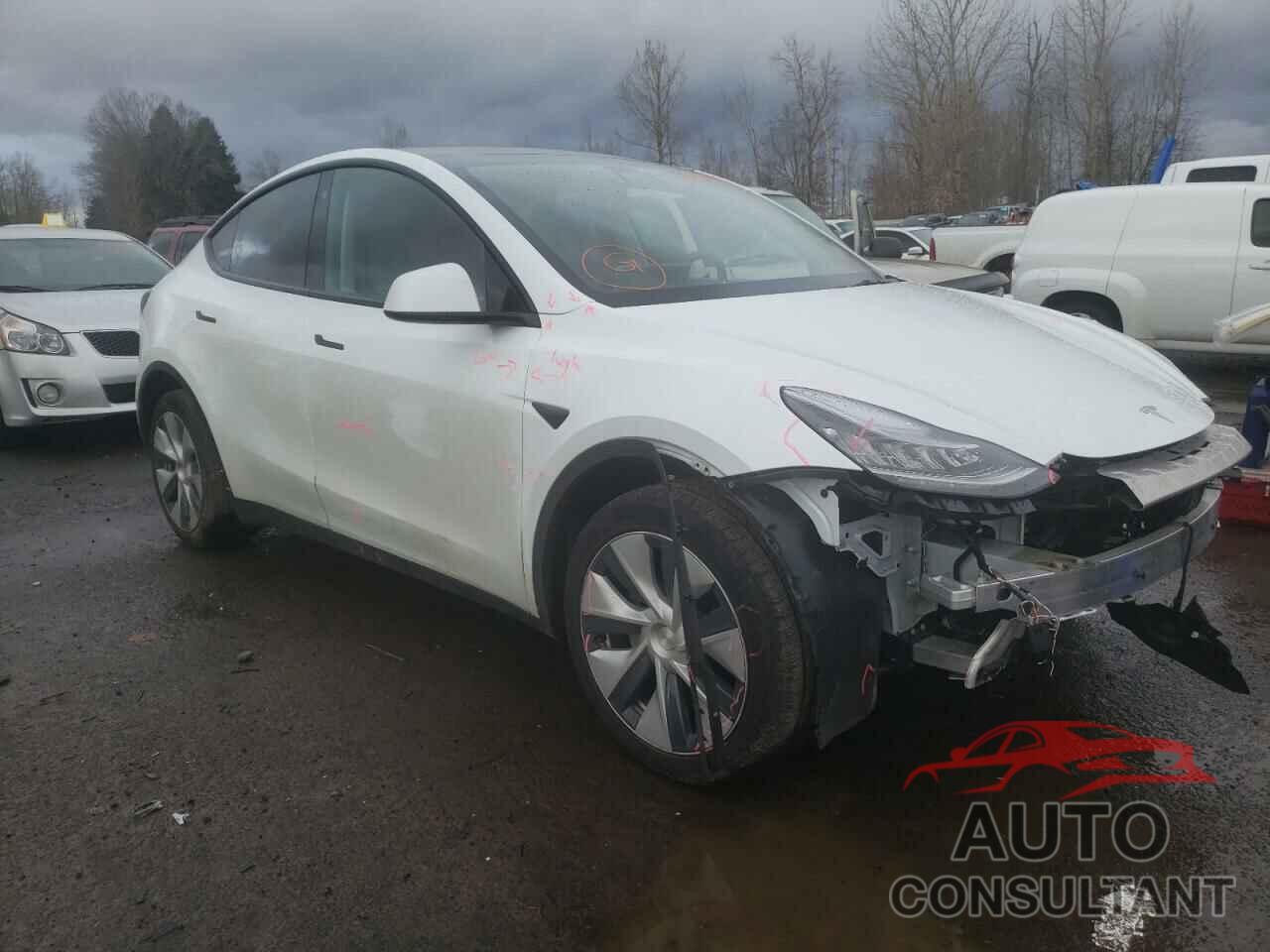 TESLA MODEL Y 2021 - 5YJYGDEE2MF090432