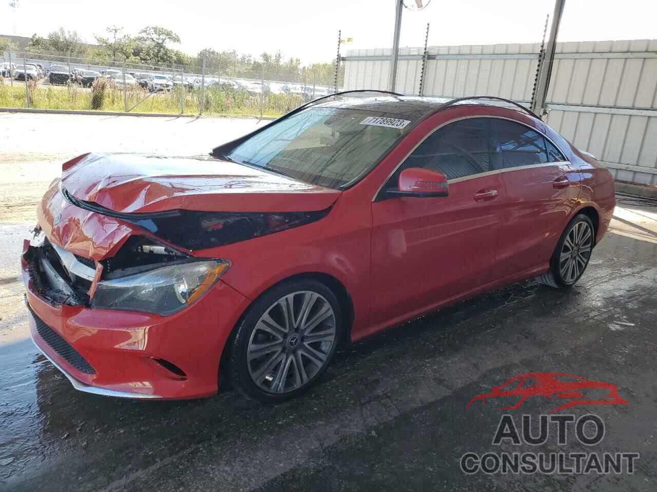 MERCEDES-BENZ CLA-CLASS 2018 - WDDSJ4EB6JN665423