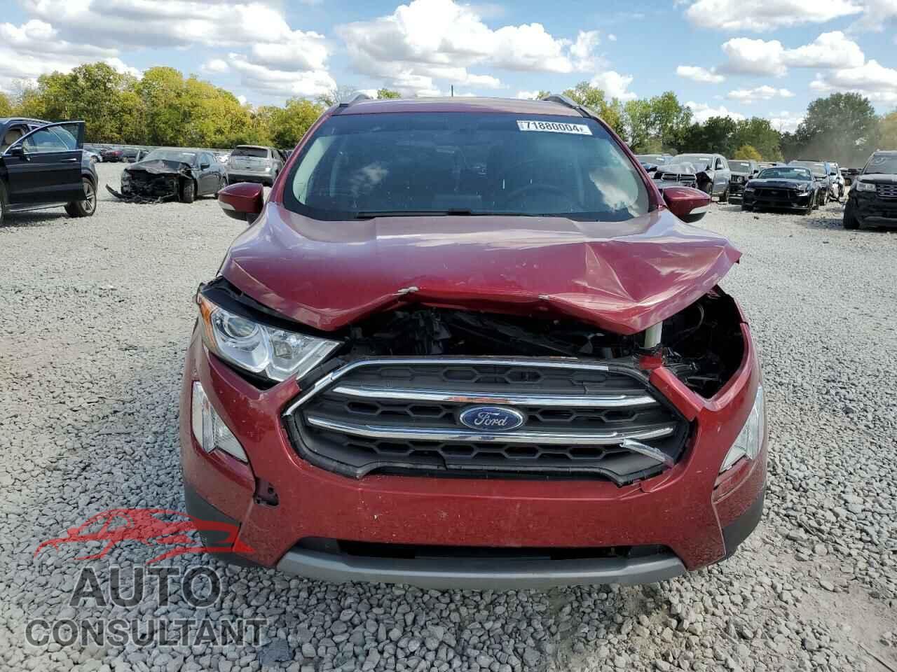 FORD ECOSPORT 2020 - MAJ6S3KL1LC332552
