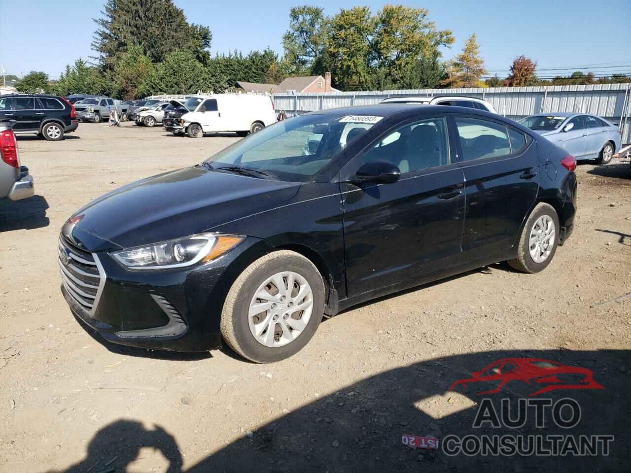 HYUNDAI ELANTRA 2018 - 5NPD74LF7JH379572