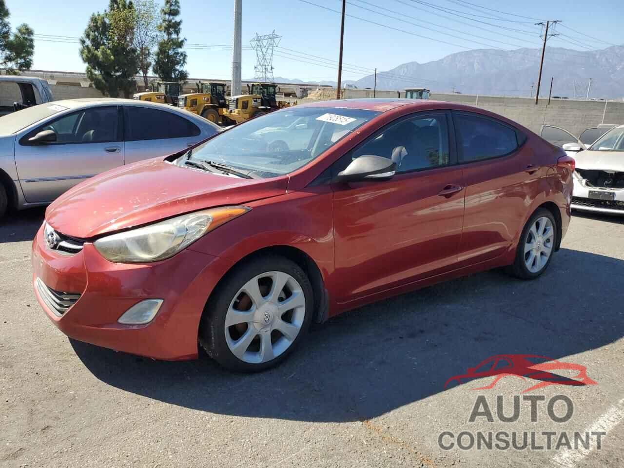 HYUNDAI ELANTRA 2012 - KMHDH4AE7CU338225