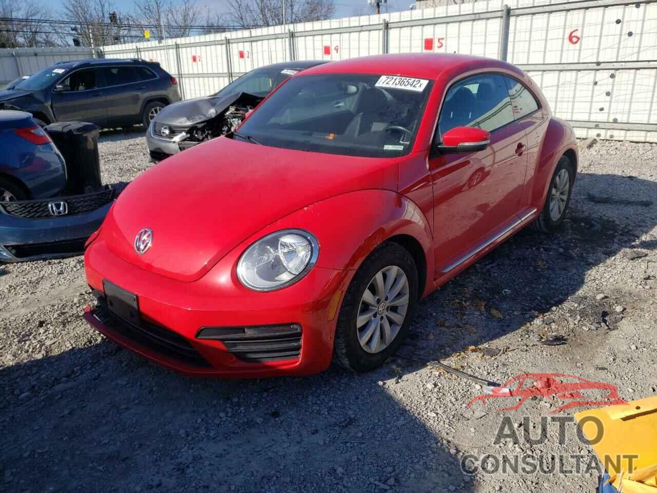 VOLKSWAGEN BEETLE 2019 - 3VWFD7AT5KM710766