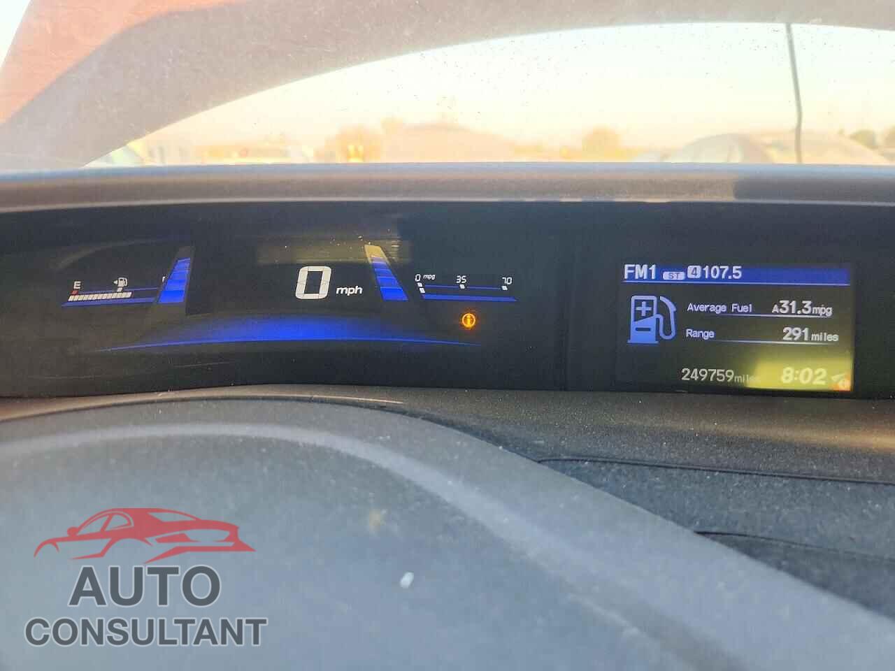 HONDA CIVIC 2012 - 19XFB2F56CE062730