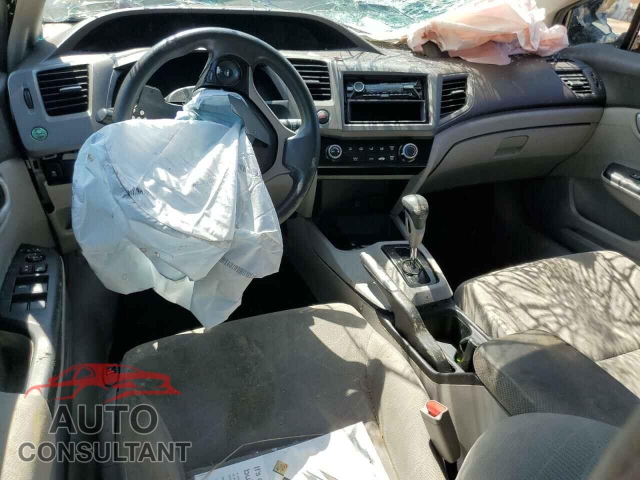 HONDA CIVIC 2012 - 2HGFB2F53CH307585