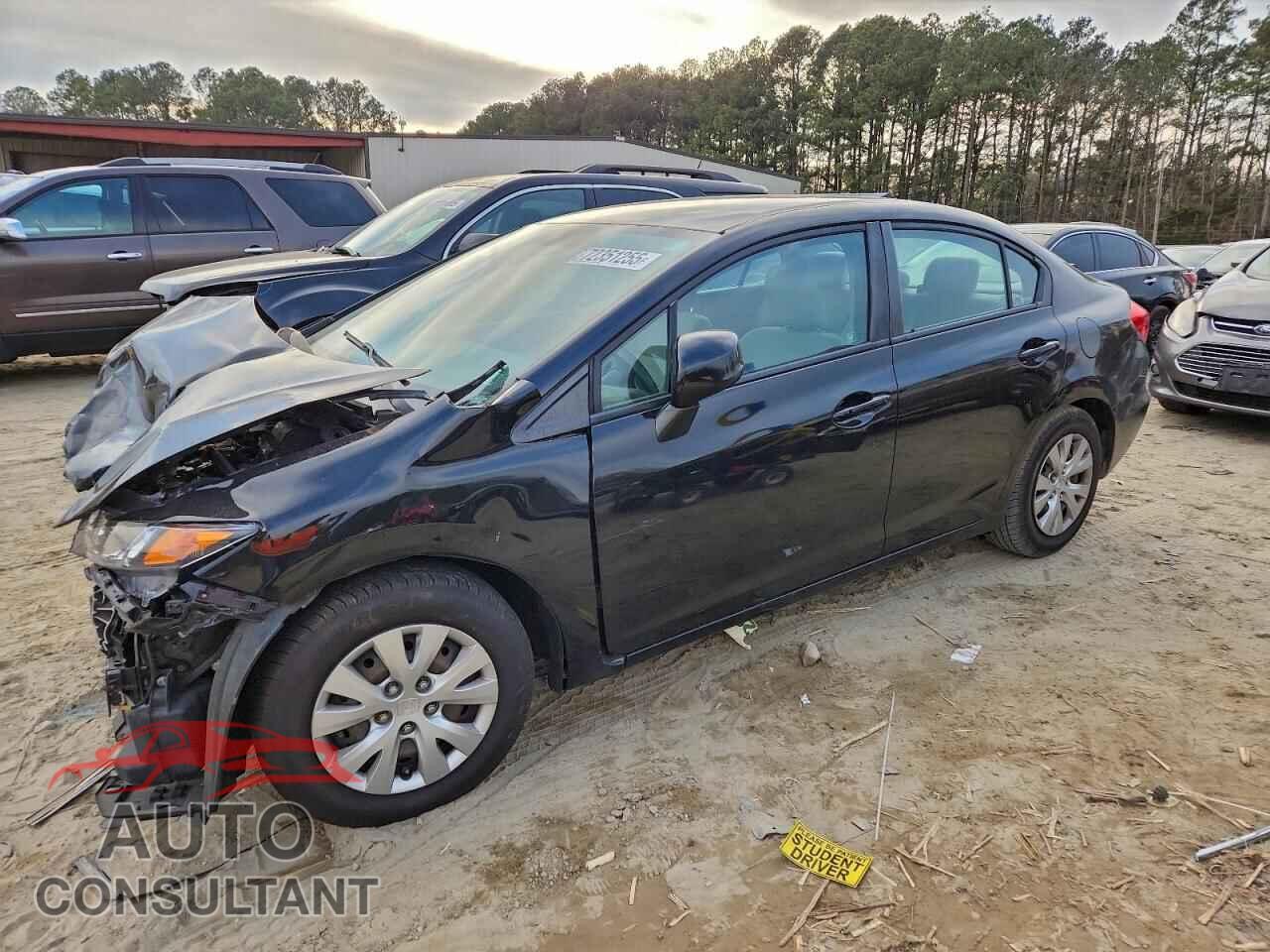 HONDA CIVIC 2012 - 2HGFB2F53CH564150
