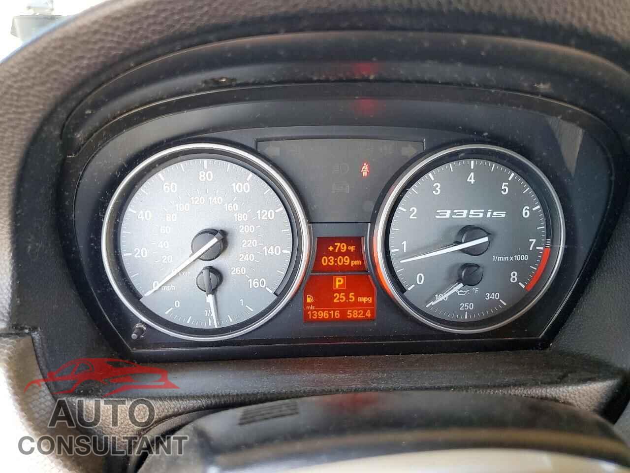 BMW 3 SERIES 2011 - WBADX1C53BE569342