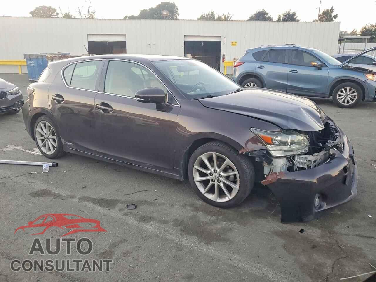 LEXUS CT 200 2012 - JTHKD5BH2C2061838