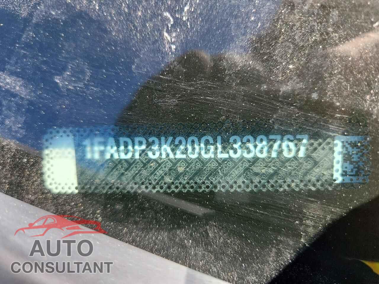 FORD FOCUS 2016 - 1FADP3K20GL338767