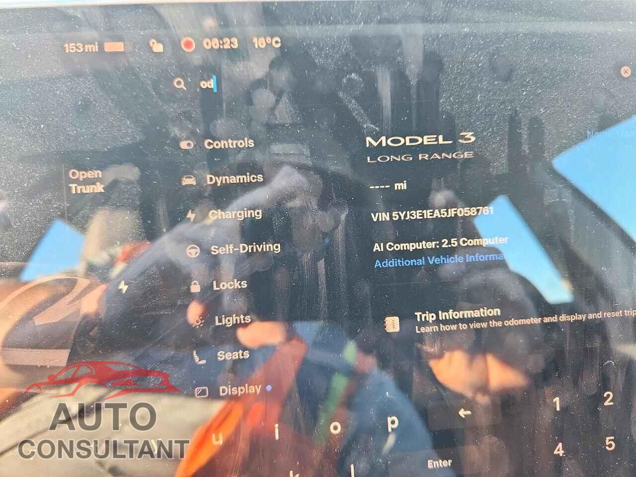 TESLA MODEL 3 2018 - 5YJ3E1EA5JF058761
