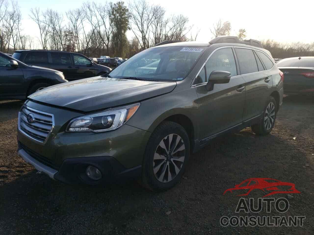 SUBARU OUTBACK 2016 - 4S4BSALC2G3206925