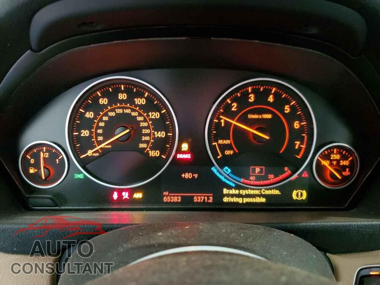 BMW 3 SERIES 2016 - WBA8E9G53GNU29878