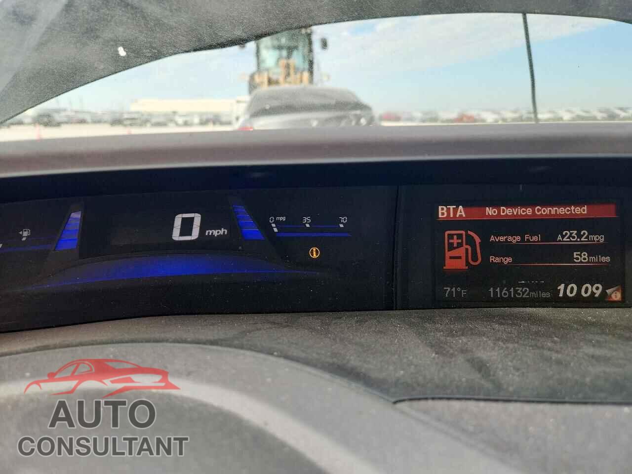 HONDA CIVIC 2012 - 2HGFB2F98CH505405
