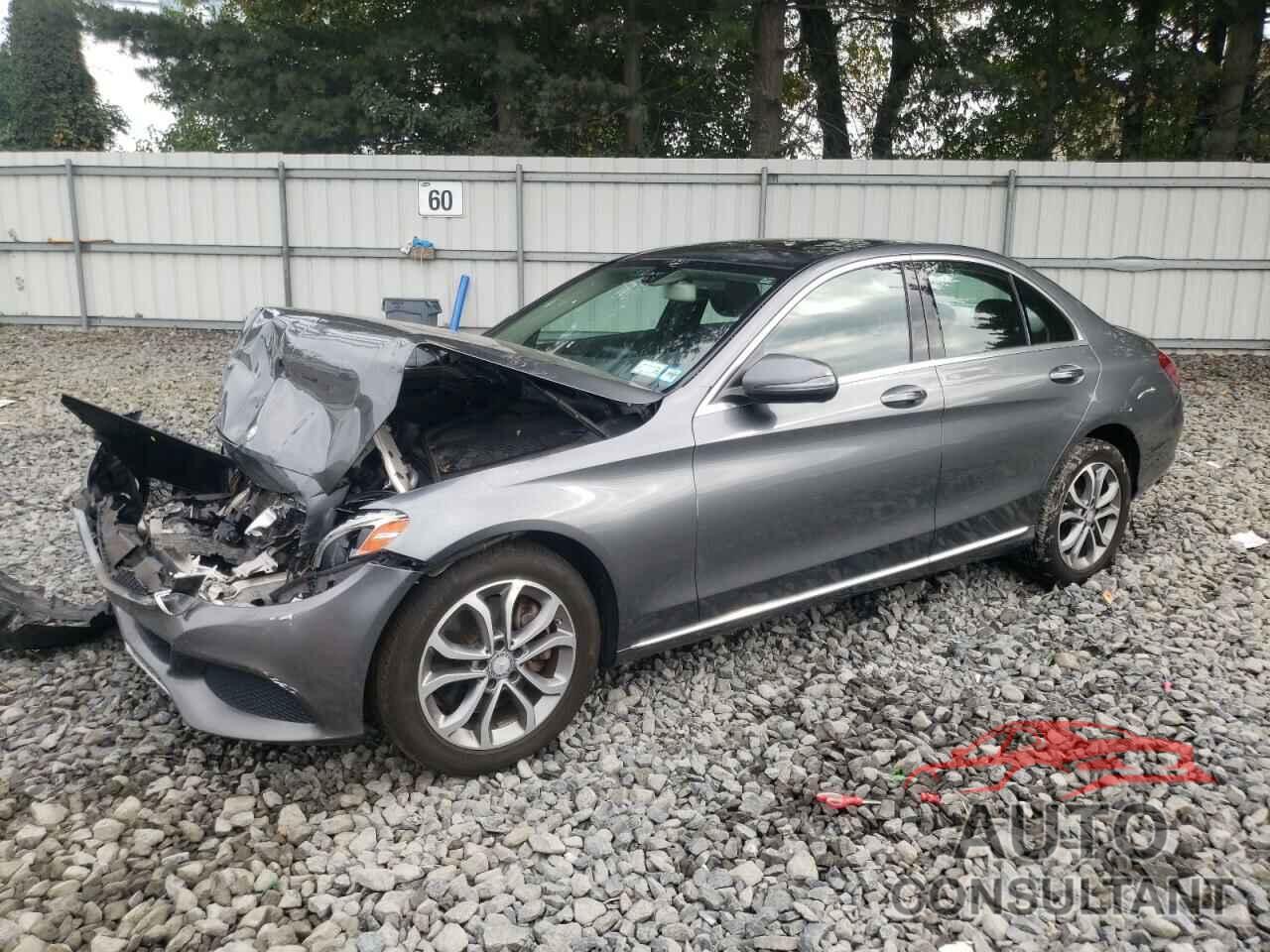 MERCEDES-BENZ C-CLASS 2017 - 55SWF4KB4HU182411