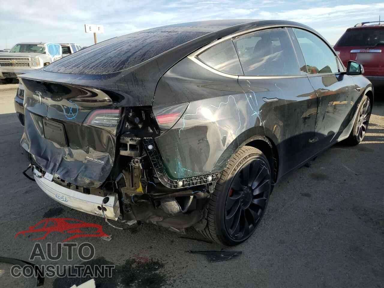 TESLA MODEL Y 2022 - 7SAYGDEF7NF554697