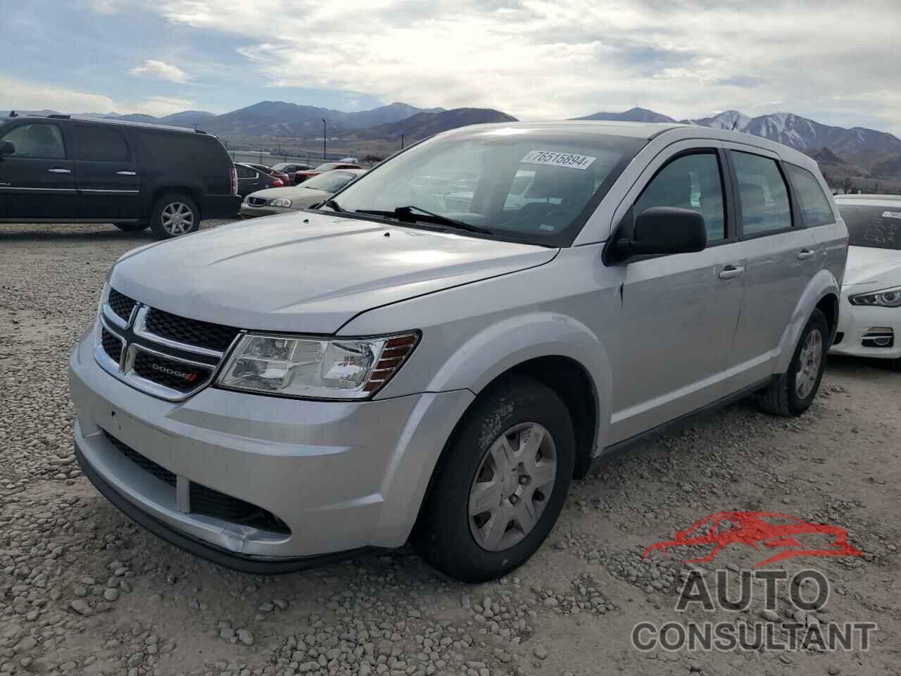 DODGE JOURNEY 2012 - 3C4PDCAB6CT389531
