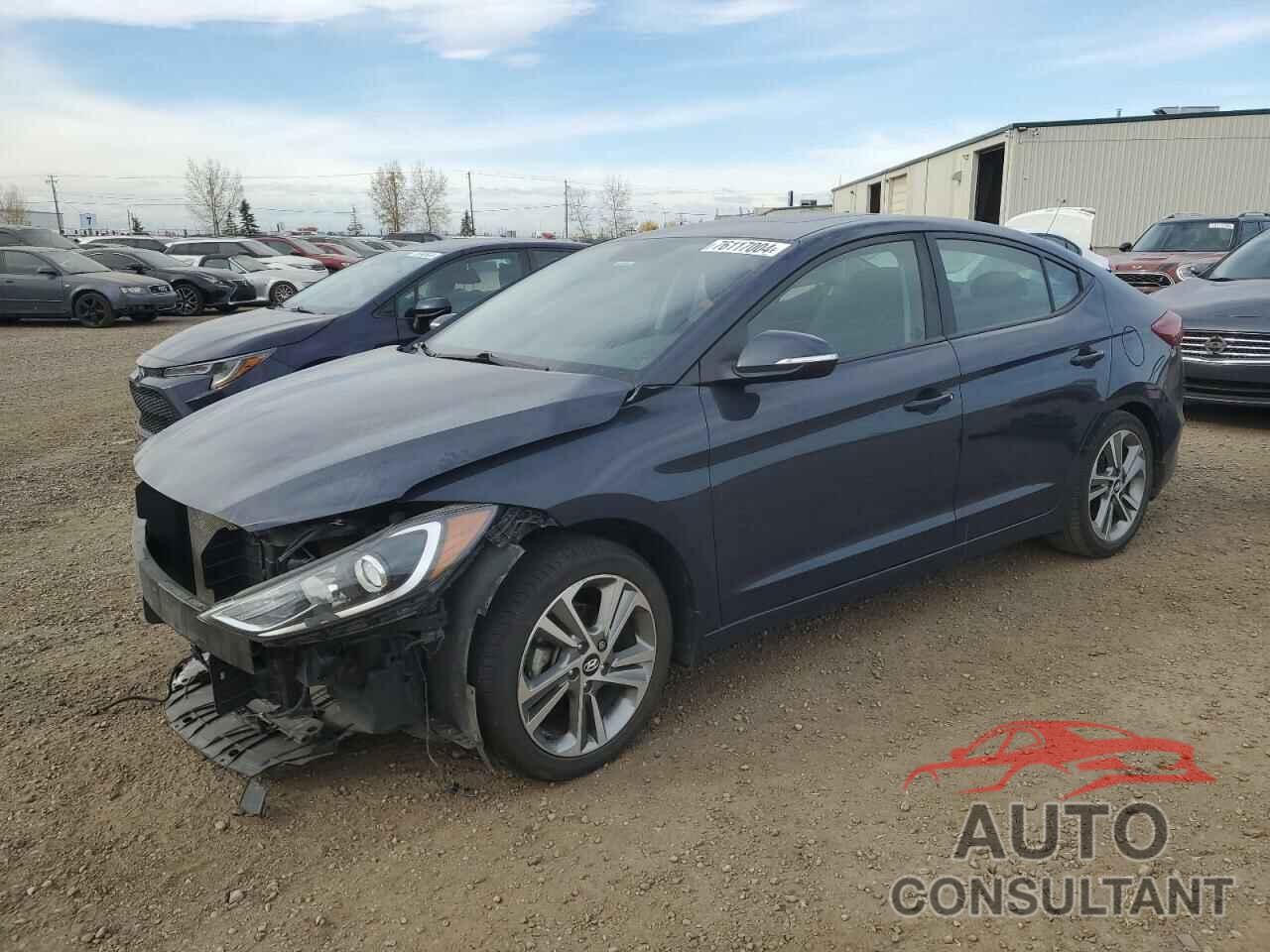 HYUNDAI ELANTRA 2017 - KMHD84LF7HU110934