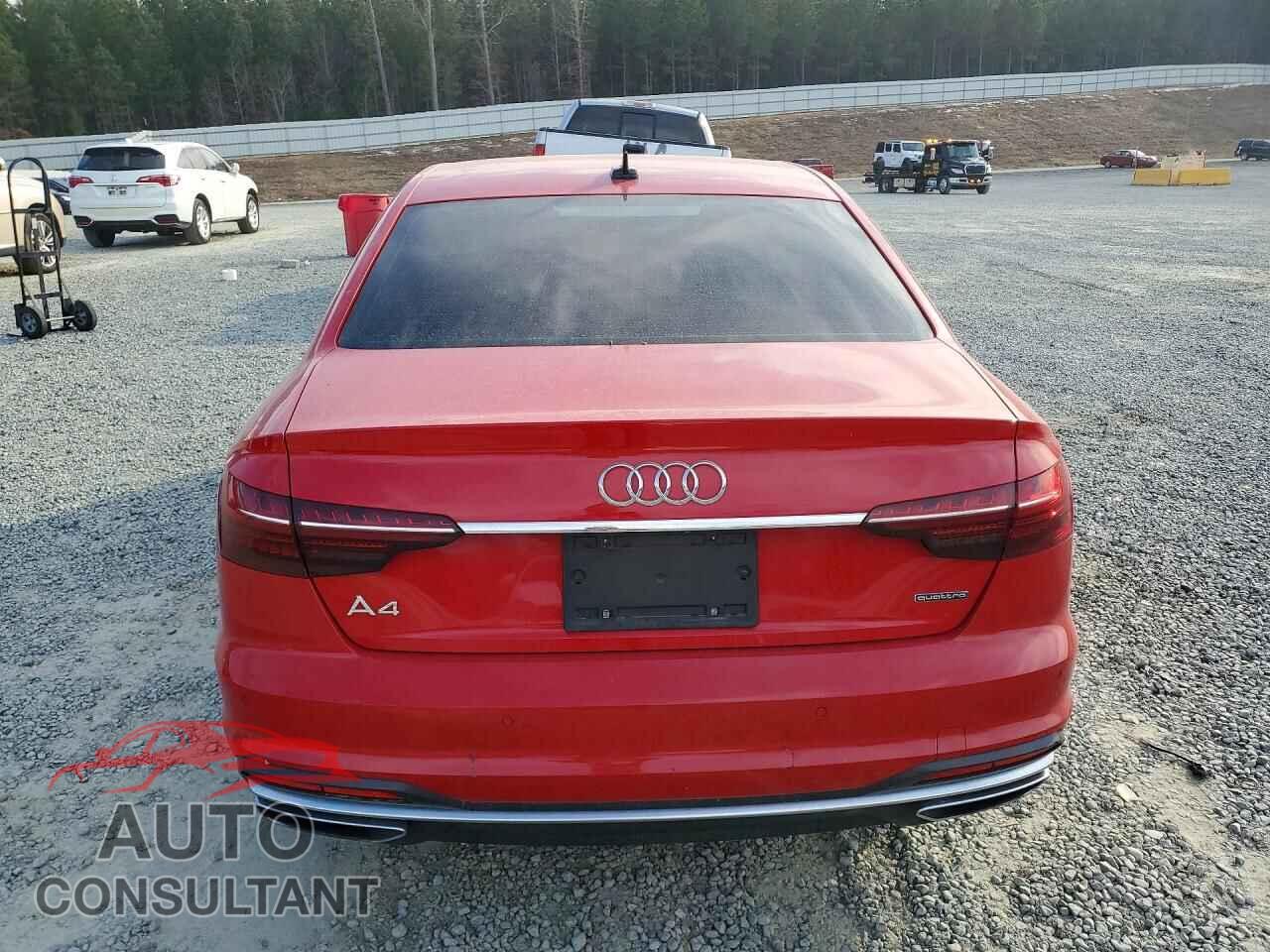 AUDI A4 2022 - WAUEAAF48NN014366