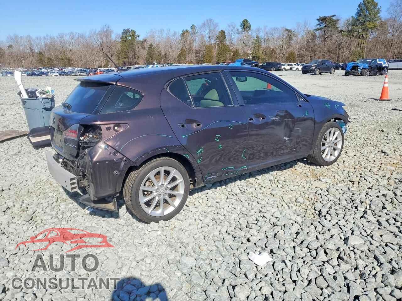LEXUS CT 200 2012 - JTHKD5BH8C2082967