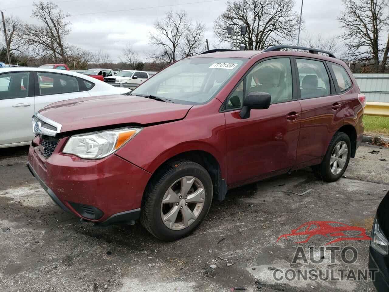 SUBARU FORESTER 2016 - JF2SJABC4GH477241