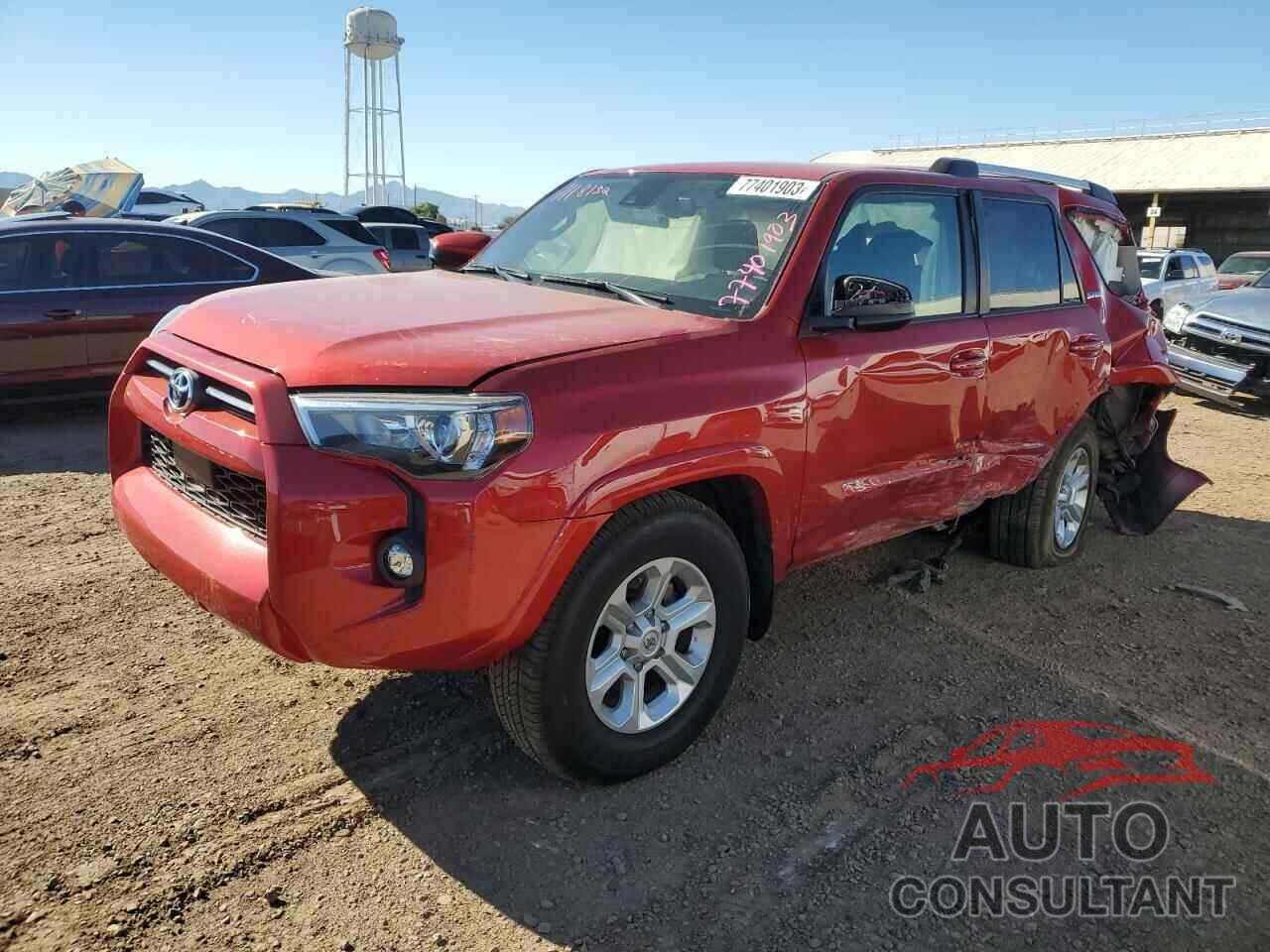 TOYOTA 4RUNNER 2022 - JTEEU5JR4N5263411