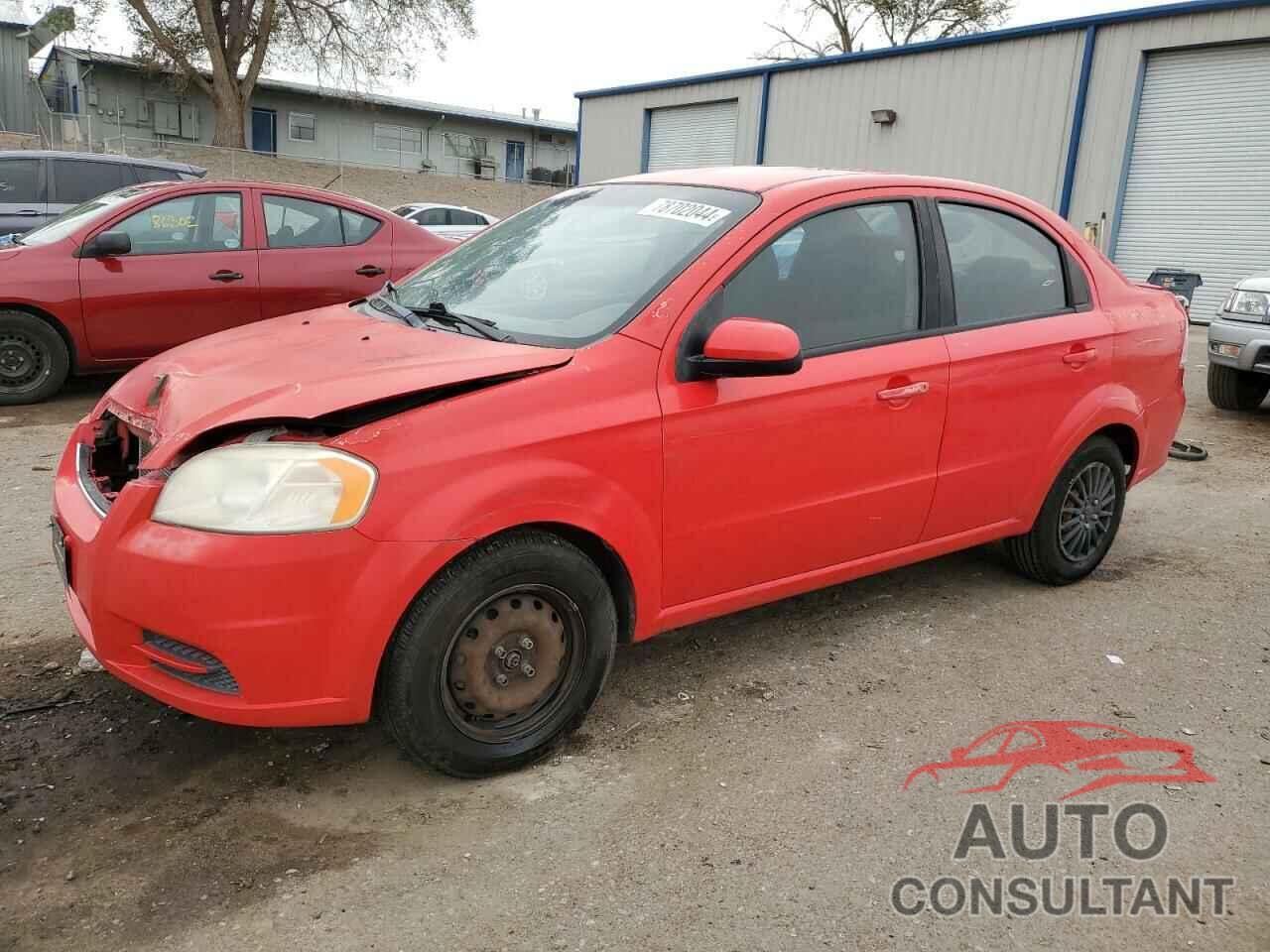 CHEVROLET AVEO 2010 - KL1TD5DE9AB123460