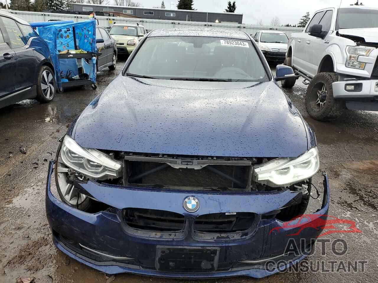 BMW 3 SERIES 2017 - WBA8B9G39HNU55653