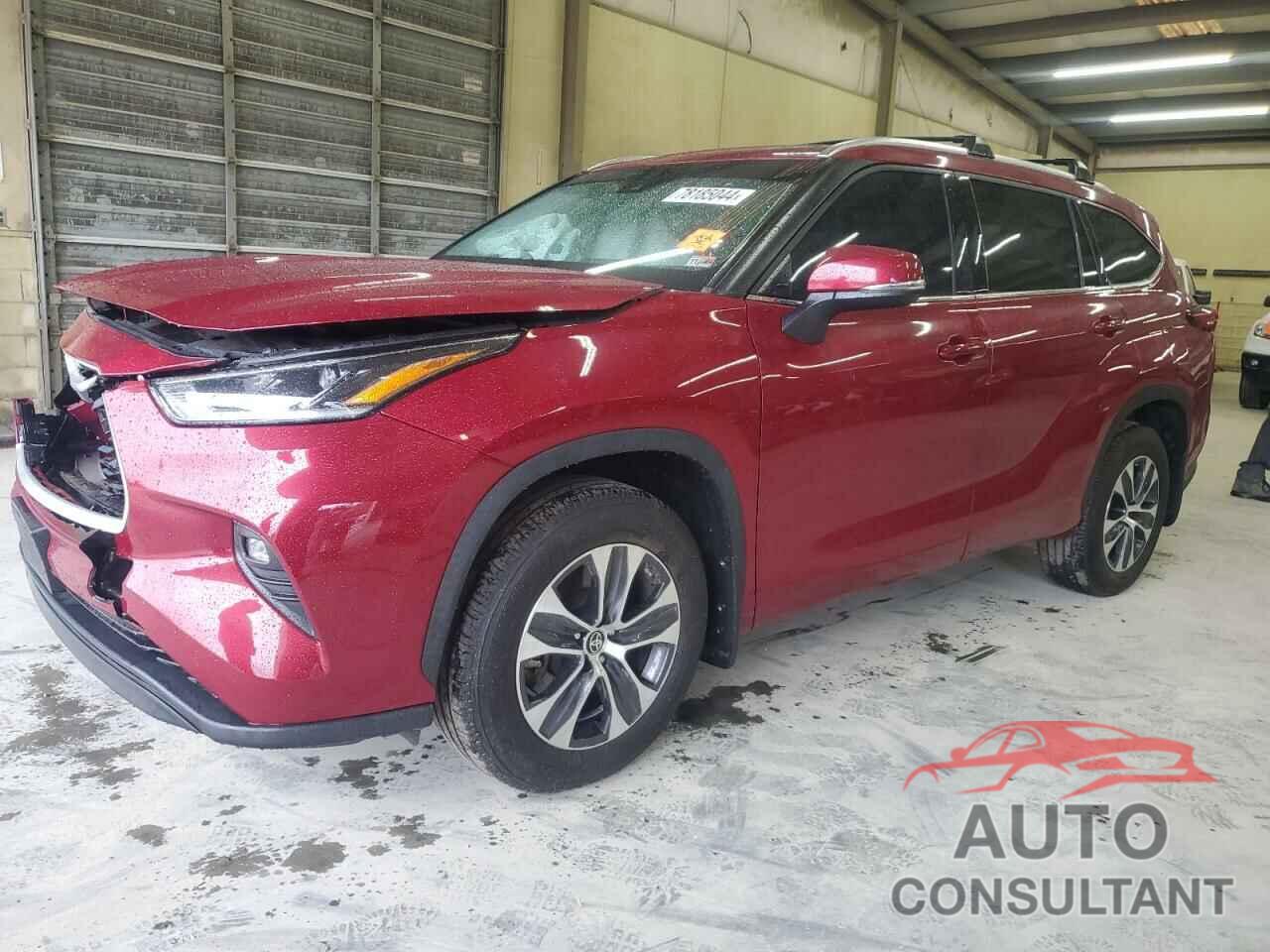 TOYOTA HIGHLANDER 2021 - 5TDGZRBH8MS545894