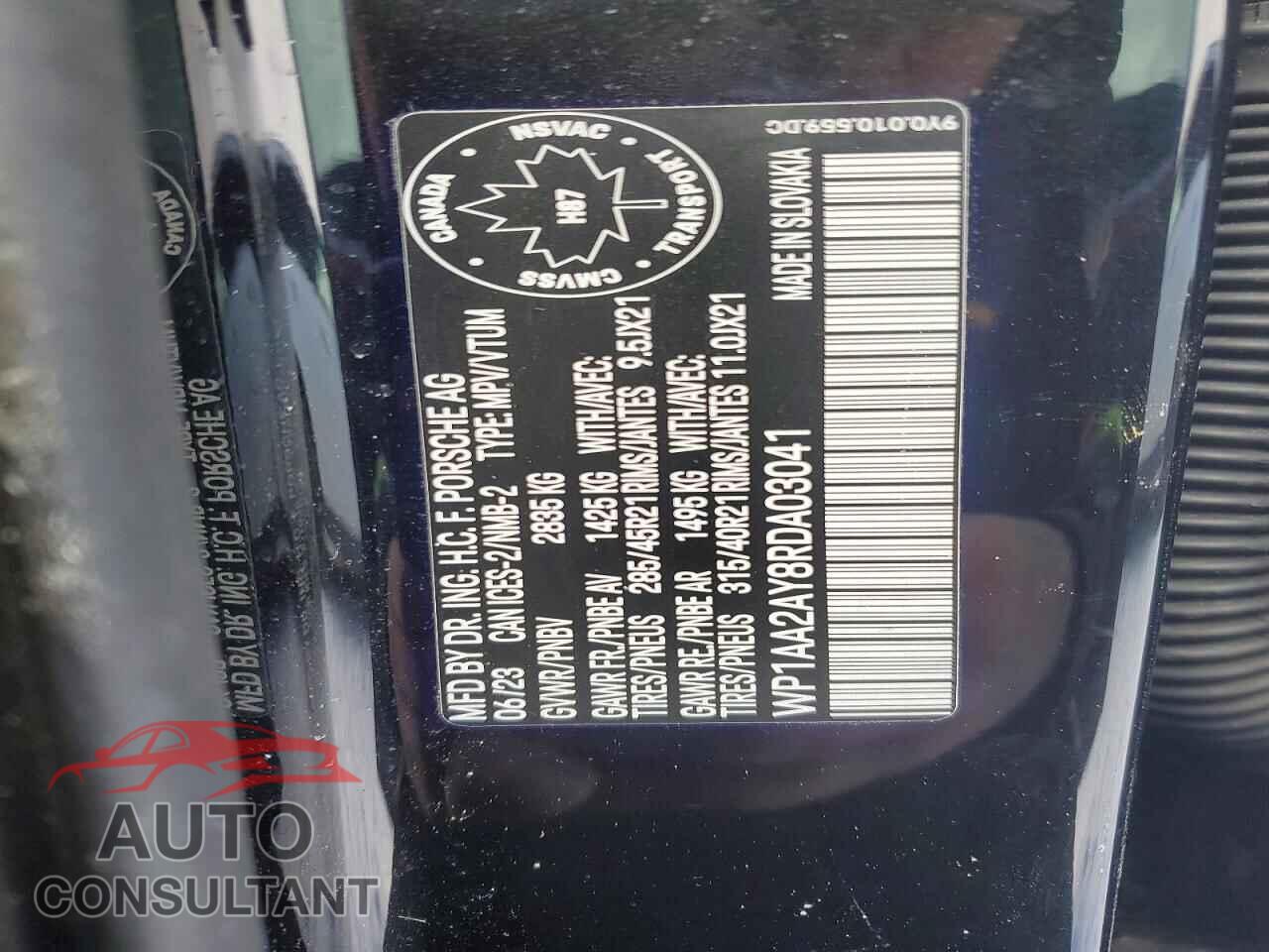 PORSCHE CAYENNE 2024 - WP1AA2AY8RDA03041