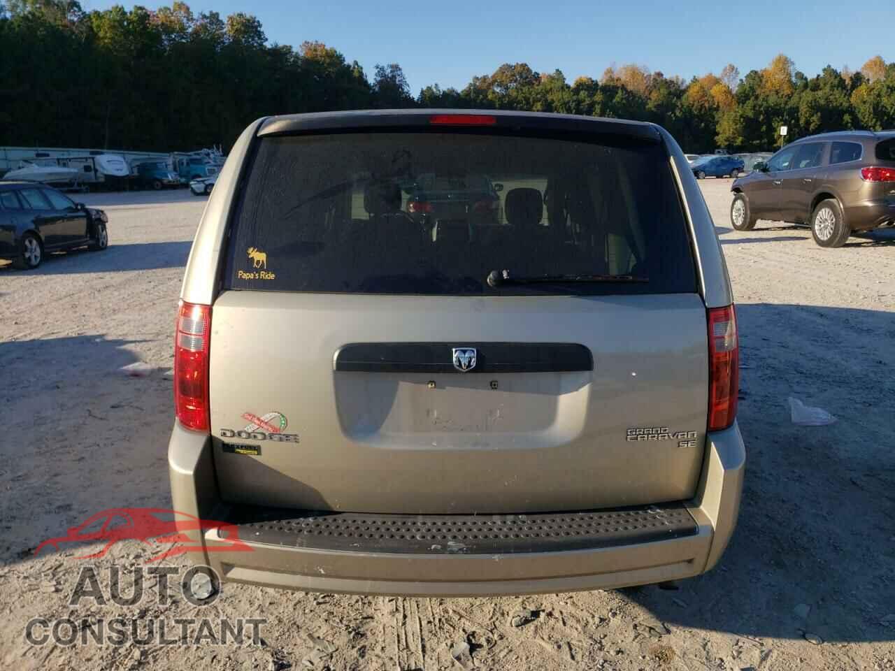 DODGE CARAVAN 2009 - 2D8HN44E89R693888