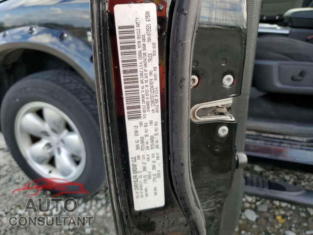 DODGE RAM 1500 2012 - 1C6RD7GT1CS347874