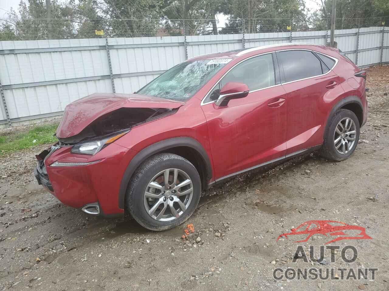 LEXUS NX 2015 - JTJBARBZ1F2031659