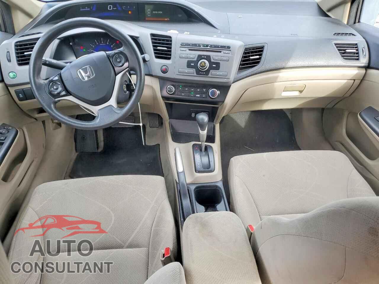 HONDA CIVIC 2012 - 19XFB2F56CE379973
