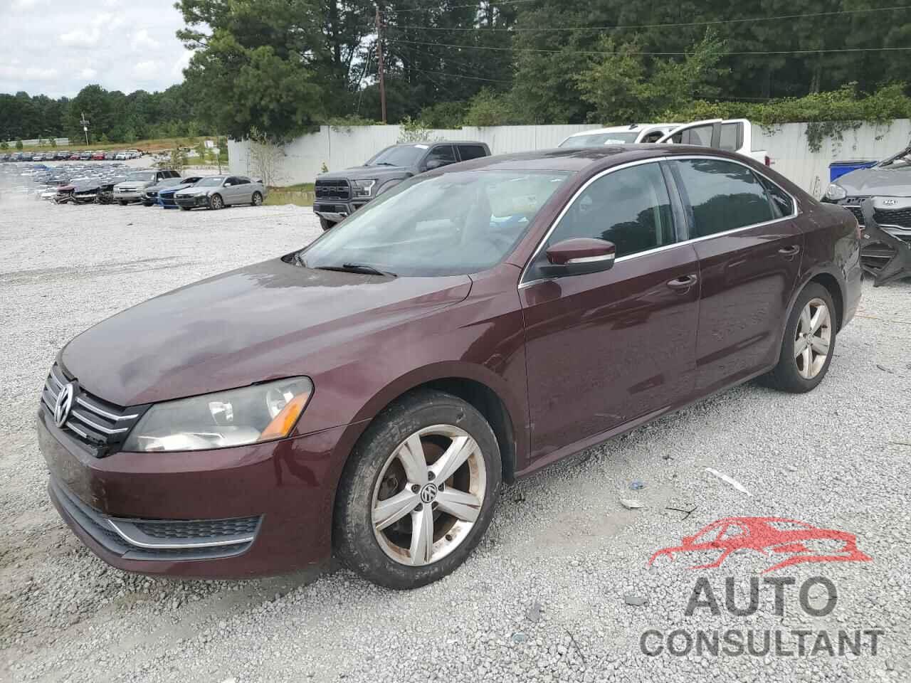 VOLKSWAGEN PASSAT 2013 - 1VWBP7A39DC019766