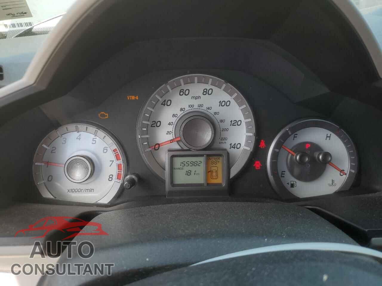 HONDA PILOT 2012 - 5FNYF4H76CB059182