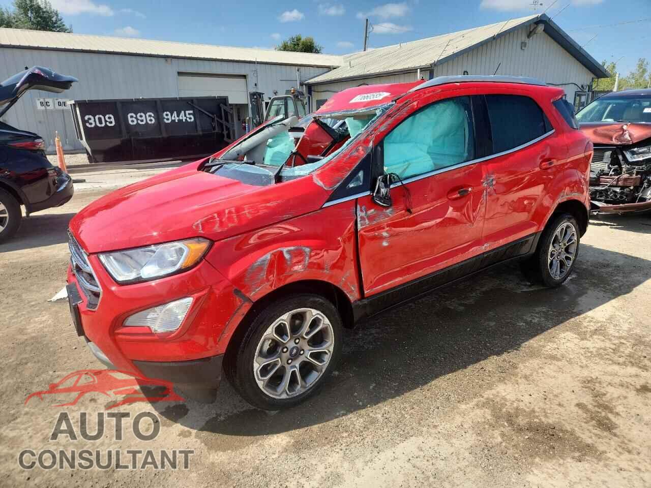 FORD ECOSPORT 2019 - MAJ6S3KL5KC291714