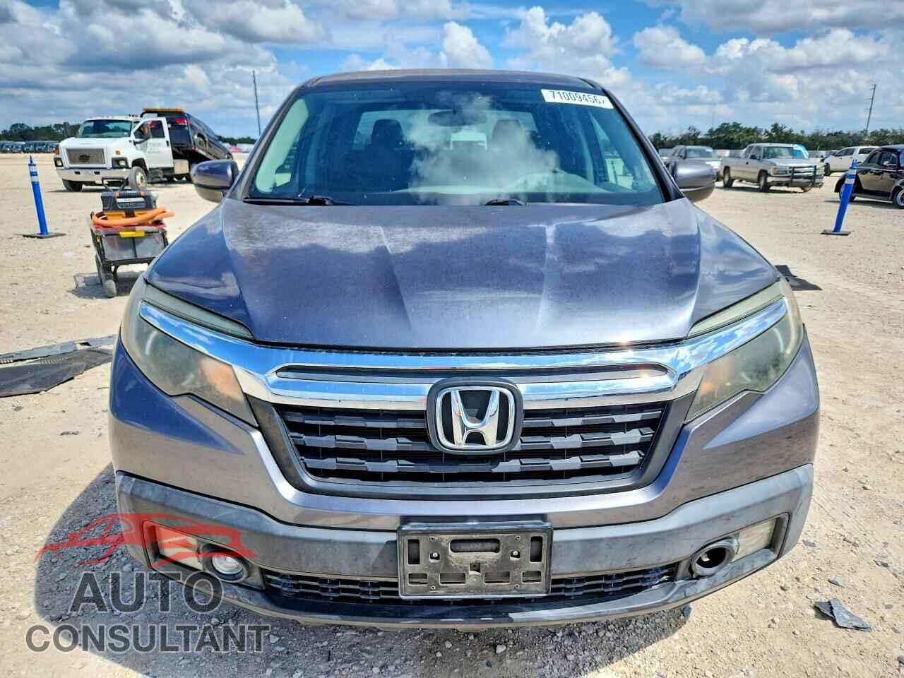 HONDA RIDGELINE 2017 - 5FPYK3F57HB033437