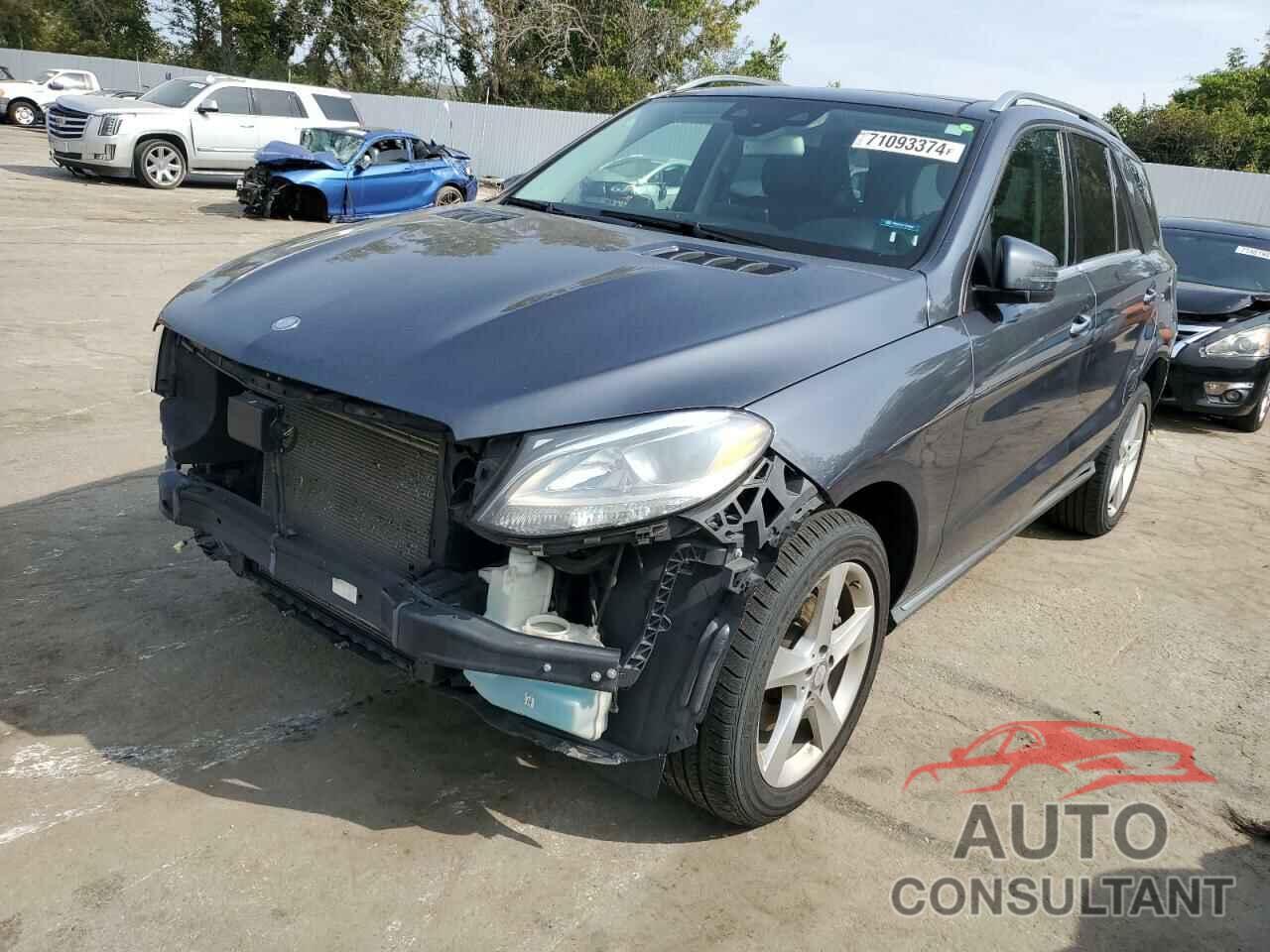 MERCEDES-BENZ GLE-CLASS 2016 - 4JGDA5HB2GA775644