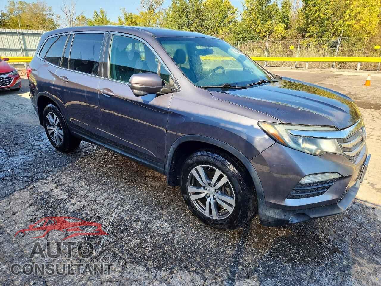 HONDA PILOT 2017 - 5FNYF6H72HB027204