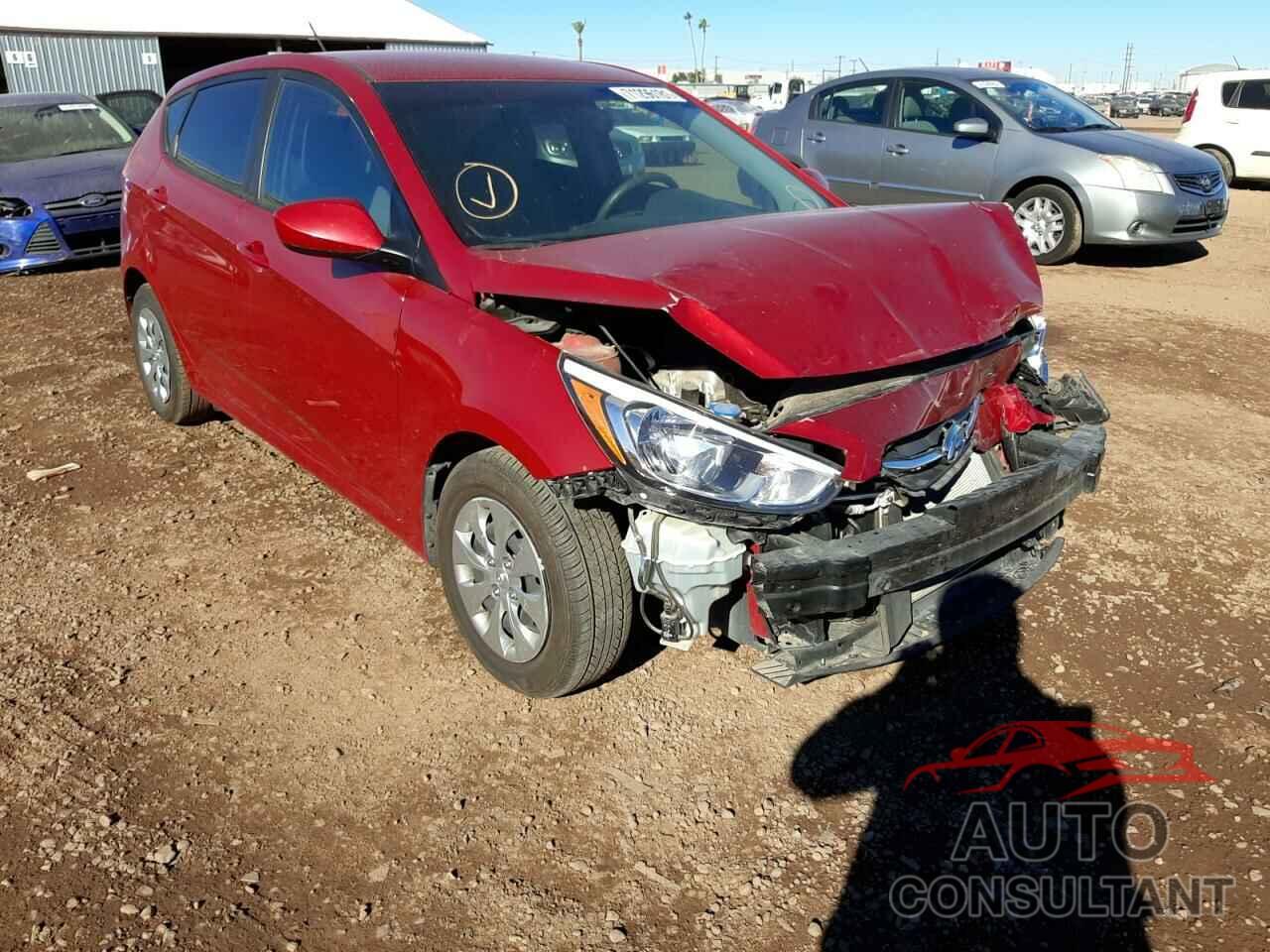 HYUNDAI ACCENT 2017 - KMHCT5AE3HU362920