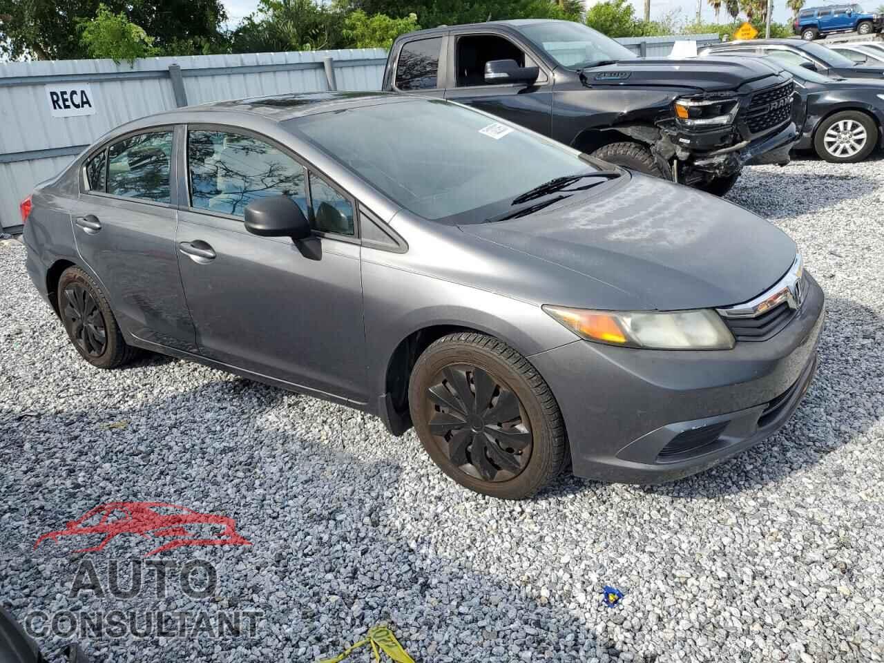 HONDA CIVIC 2012 - 19XFB2F8XCE047917