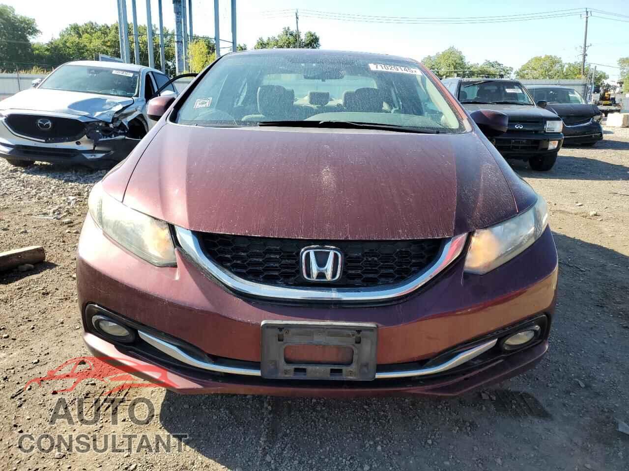 HONDA CIVIC 2013 - 19XFB2F96DE058293