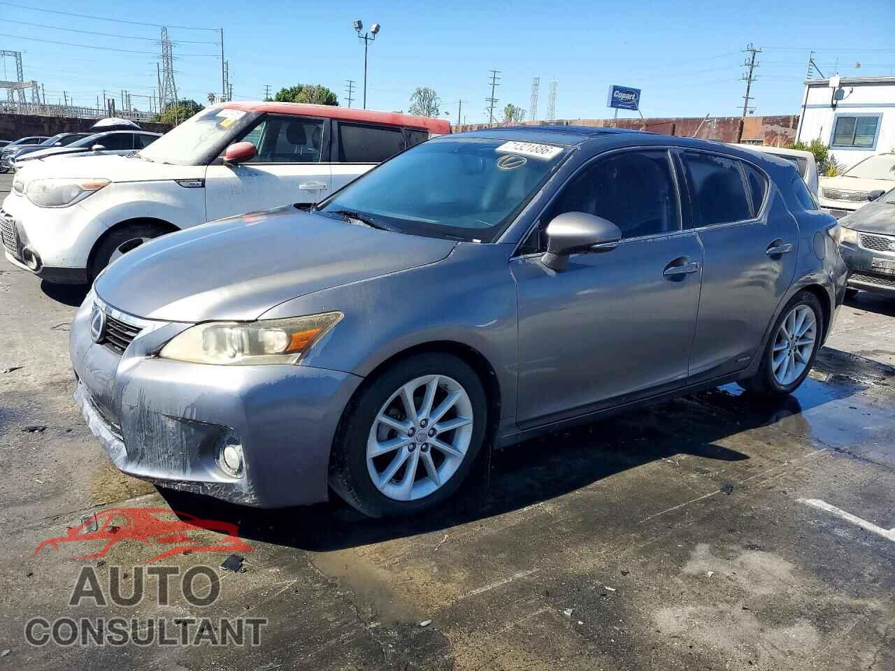 LEXUS CT 200 2012 - JTHKD5BH9C2121100