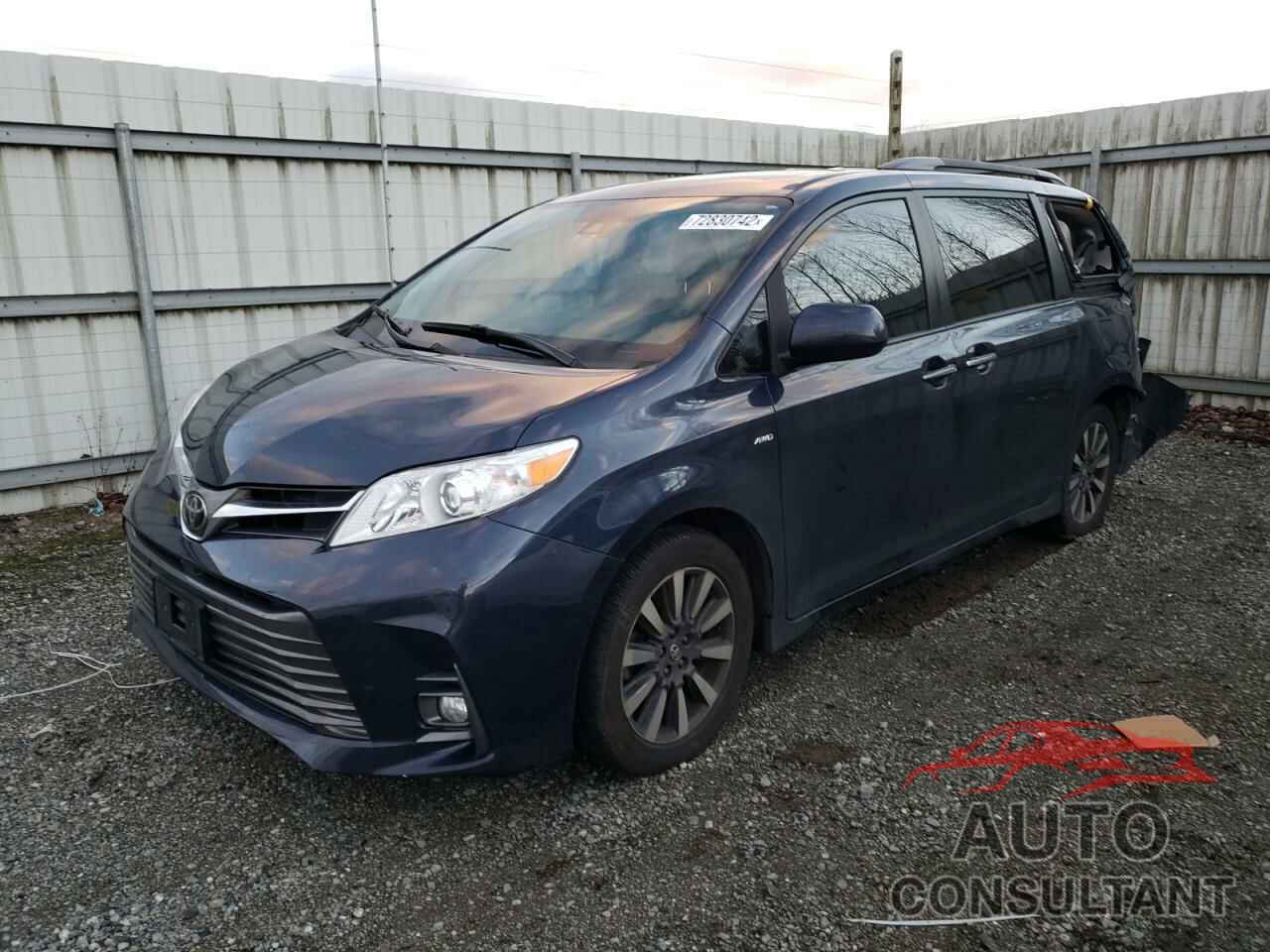 TOYOTA SIENNA 2018 - 5TDDZ3DC1JS188992