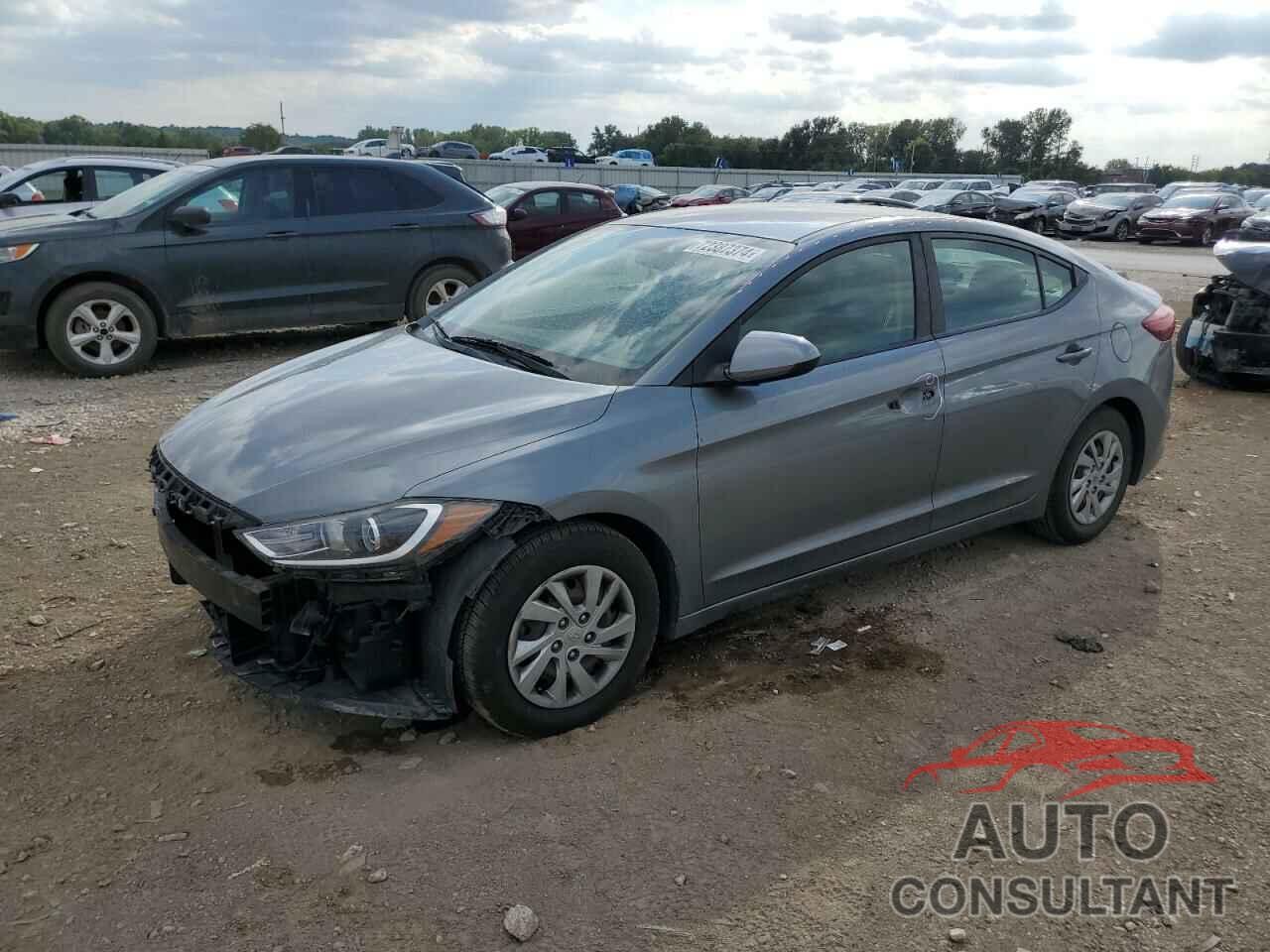HYUNDAI ELANTRA 2017 - KMHD74LF4HU368184