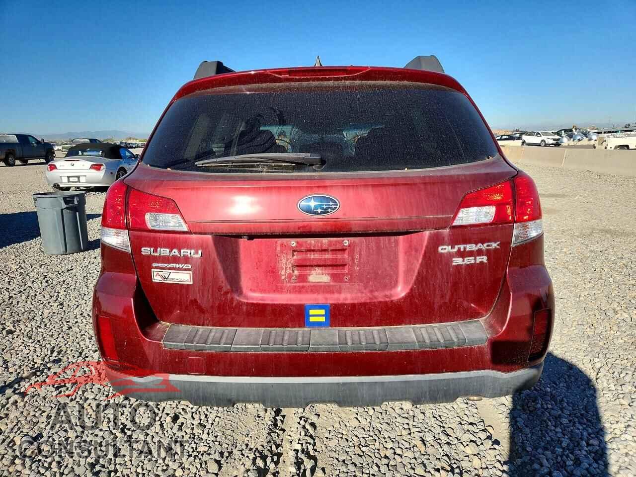 SUBARU OUTBACK 2011 - 4S4BRDKC2B2375582