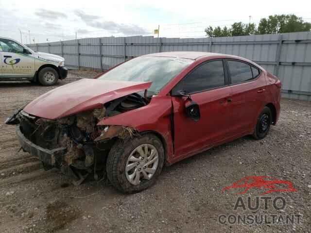 HYUNDAI ELANTRA 2017 - 5NPD74LFXHH137742